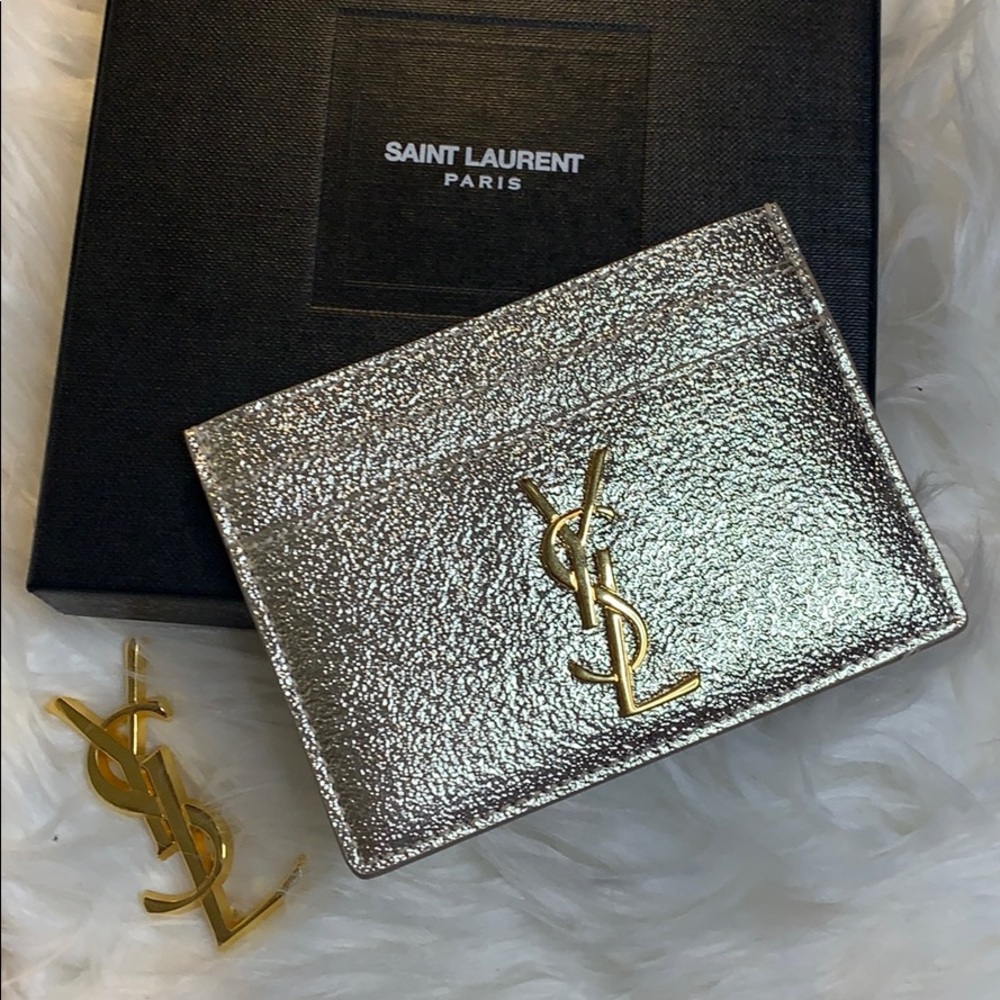 Authentic YSL Limited Edition Card Holder